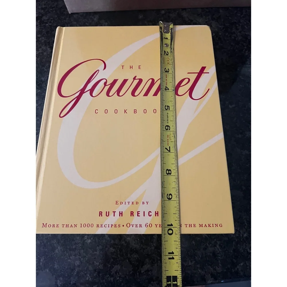 The Gourmet Cookbook by Ruth Reichl, 1000+ Recipes, Cooking & Food VTG 2004‎